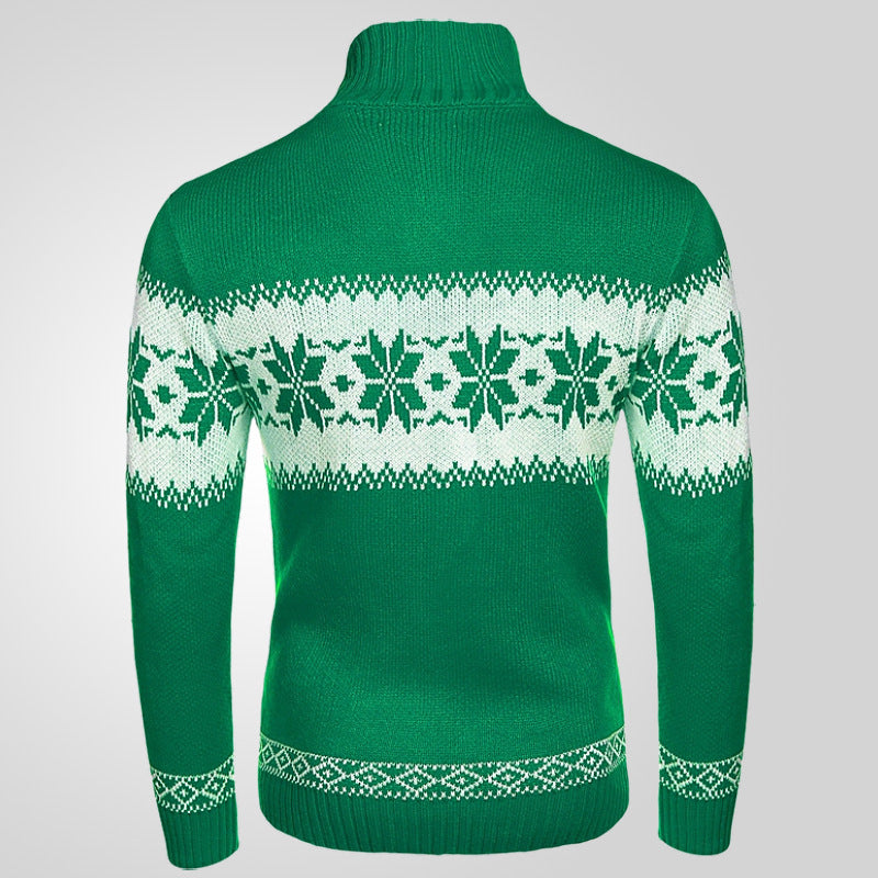Men's New Pullover Sweater Autumn And Winter Long Sleeved